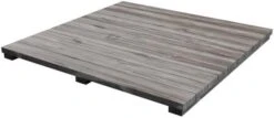 Big Green Egg Distressed Acacia Wood (insert)