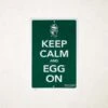 Big Green Egg Keep Calm And Egg On Bord -Keuken Grill big green egg keep calm and egg on bord