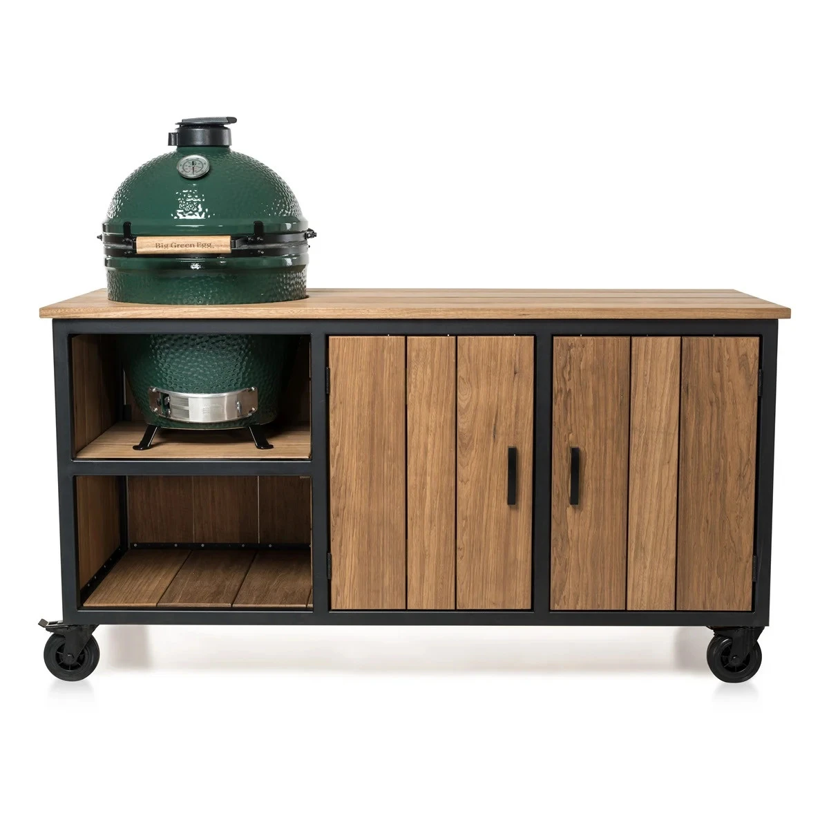 Fraaii Buitenkeukens Stalen Tafel Fraké Inferno 185 X 70 X 86 4 Fraaii Buitenkeukens Stalen Tafel Fraké Inferno 185 X 70 X 86 - Afbeelding 2