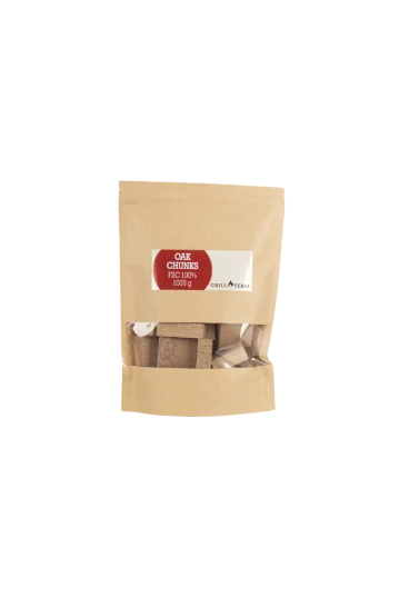 GrillTeam Oak Chunks 1 Kg 3 GrillTeam Oak Chunks 1 Kg