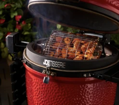 Kamado Joe JoeTisserie Basket Set Spit Mand -Keuken Grill kamado joe joetisserie basket set spit mand 2