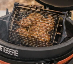 Kamado Joe JoeTisserie Basket Set Spit Mand -Keuken Grill kamado joe joetisserie basket set spit mand 4