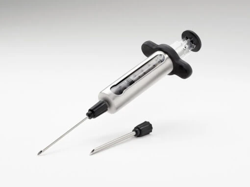 Napoleon RVS Marinade Injectiespuit Inclusief 2 Naalden