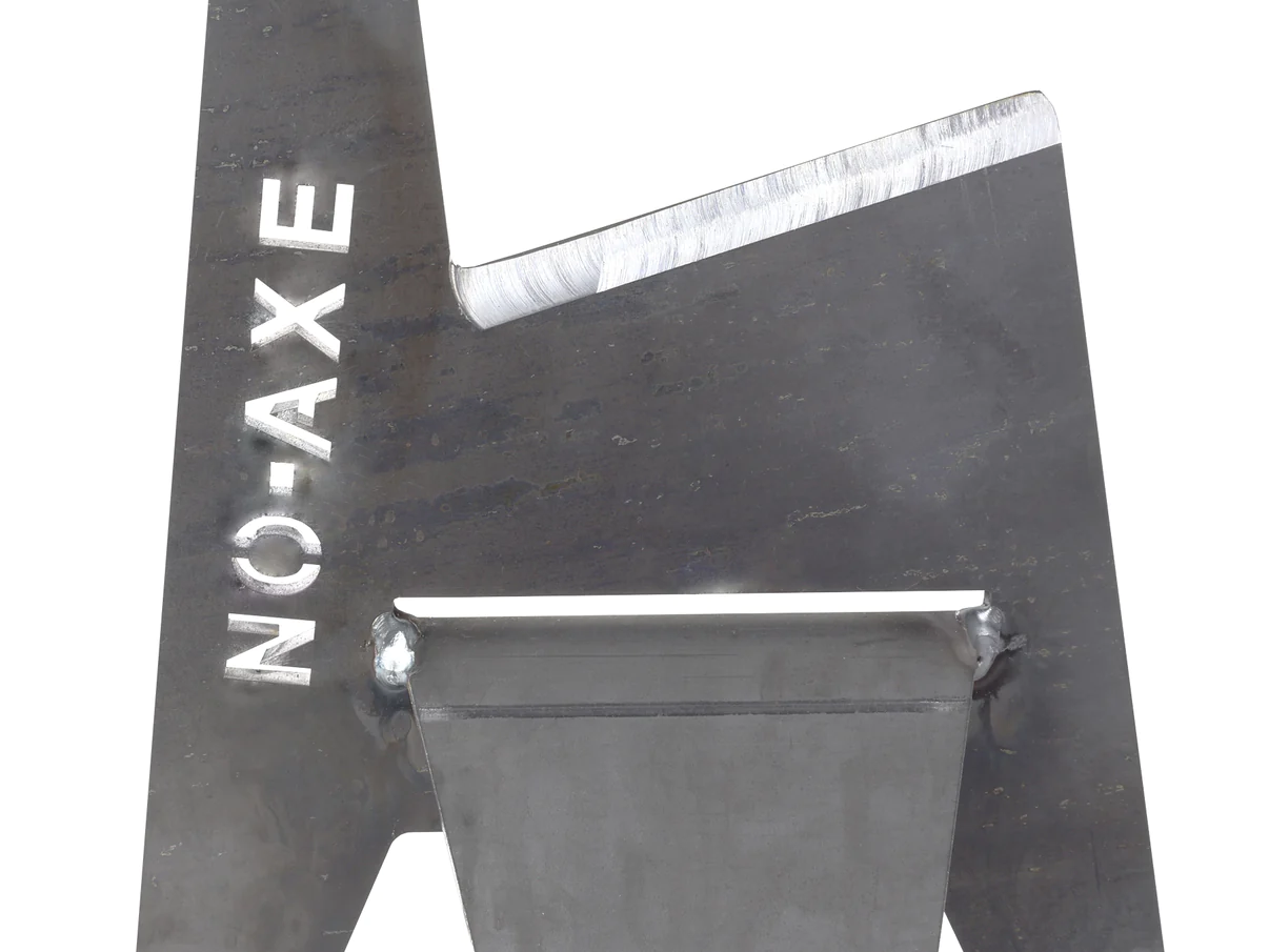 NO-AXE Houtklover Blank Staal Met Hamer 5 NO-AXE Houtklover Blank Staal Met Hamer - Afbeelding 3