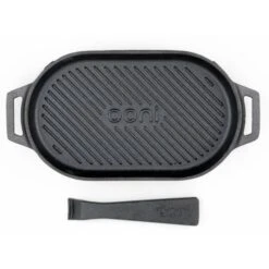 Ooni Gietijzeren Grizzler Pan Met Afneembare Greep En Houten Bord 10 Ooni Gietijzeren Grizzler Pan Met Afneembare Greep En Houten Bord -Keuken Grill ooni gietijzeren grizzler pan met afneembare greep 3